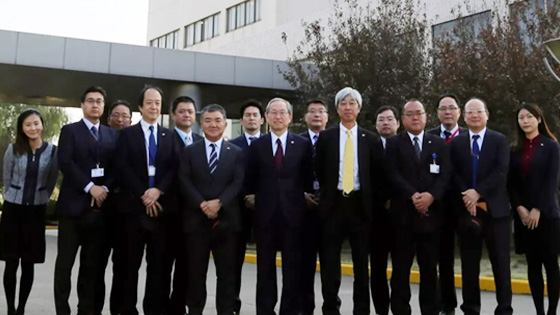 東芝集團綱川社長到訪，點贊東芝電梯在華事業